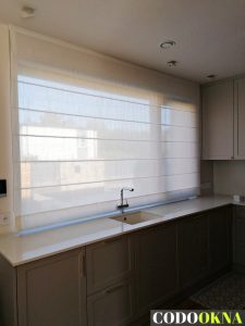 Roleta rzymska w kuchni