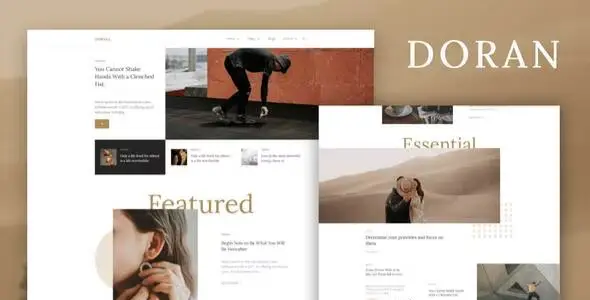 Doran – Blog & Magazine Elementor Template Kit